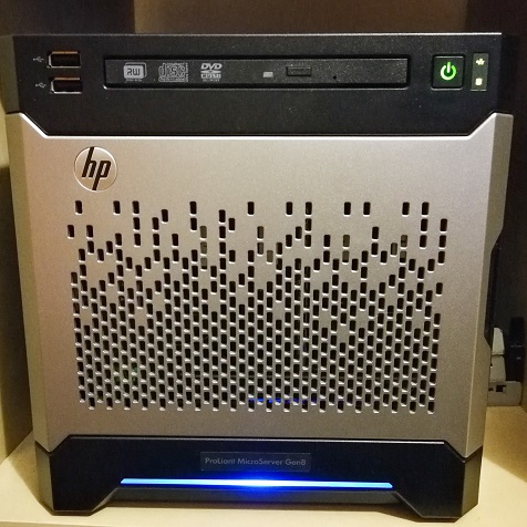 HP ProLiant MicroServer Gen8 as a home server